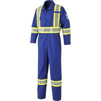 7704 Combinaison &agrave; haute visibilit&eacute; FR-Tech, Taille 42, Bleu royal, 10 cal/cm²/9,7 cal/cm² SPOC Demo
