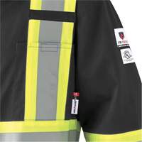 7702BKT Combinaison FR-Tech contre les arcs, Taille 40 (grand taille), Noir, 10 cal/cm² SPOC Demo