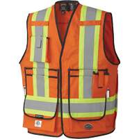 7732 Veste d'arpenteur ignifuge et r&eacute;sistant aux arcs &eacute;lectriques FR-Tech, Petit, Orange haute visibilit&eacute;, 9,7 cal/cm² SPOC Demo