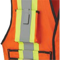 7732 Veste d'arpenteur ignifuge et r&eacute;sistant aux arcs &eacute;lectriques FR-Tech, Petit, Orange haute visibilit&eacute;, 9,7 cal/cm² SPOC Demo