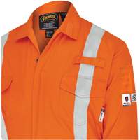 7702BB Combinaison de s&eacute;curit&eacute; FR-Tech 2 tons, Taille 36, Bleu marin/Orange, 10 cal/cm² SPOC Demo