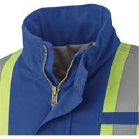 5523 Flame-Resistant Safety Parka, Small, Royal Blue, 58 cal/cm² SPOC Demo