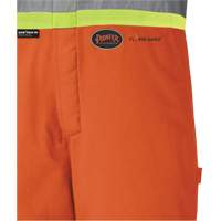 5534A Flame-Resistant Quilted Safety Overalls, Small, Orange SPOC Demo