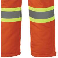 5534A Flame-Resistant Quilted Safety Overalls, Small, Orange SPOC Demo