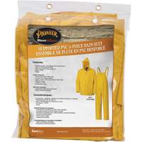 577 3-Piece Rain Suit, Polyester/PVC, 6X-Large, Yellow SPOC Demo