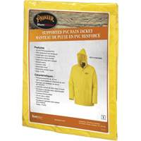 577J Rain Jacket, Polyester/PVC, Small, Yellow SPOC Demo