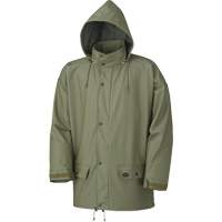D7000 Stretch Rain Jacket, Polyurethane, X-Small, Green SPOC Demo