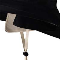 D5050 Black Dry King&reg; Offshore Traditional Sou'wester Hat, Small, Black, Rubber SPOC Demo