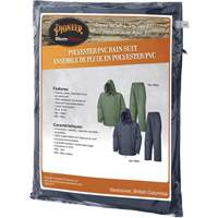 583 Rain Suit, Polyester/PVC, Small, Green SPOC Demo