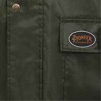 D8120J Nailhead Ripstop Tree Planter Hooded Jacket, Polyester/PVC, X-Small, Green SPOC Demo