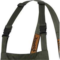 D8120P Nailhead Ripstop Tree Planter Bib Pants, X-Small, Polyester/PVC, Green SPOC Demo