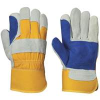 545 Gants d'ajusteur, Taille unique, Paume en Cuir de vache refendu SPOC Demo