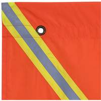 353 Flag with Reflective Tape, Polyester SPOC Demo