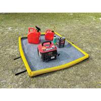Small Ultra-Filter Pad, 0.8 US gal. Capacity, 2.5' W x 2' L x 3" H, Foam Wall SPOC Demo
