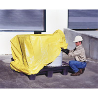 4-Drum Spill Pallet Pullover Cover SPOC Demo