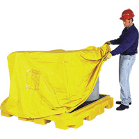 P2 Plus Ultra-Spill Pallet&reg; Pullover Cover SPOC Demo
