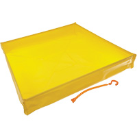 Flexible Ultra-Utility Tray&reg;, 30" L x 30" W x 4.8" H, 9.5 US gal. Spill Capacity SPOC Demo