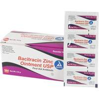 Tampons de premiers soins au bacitracin et zinc Efcom Limited, Onguent, Antibiotique SPOC Demo