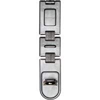 Double-Hinged Security Hasp, Silver SPOC Demo