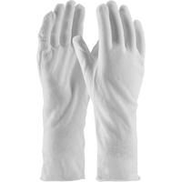 Gants d'inspection de qualit&eacute; sup&eacute;rieure CleanTeam, Coton, Poignet Non ourl&eacute;, Taille unique SPOC Demo