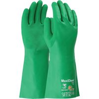 Gants r&eacute;sistants aux produits chimiques ATG MaxiChem, Taille Petit, 14" lo, Nitrile SPOC Demo