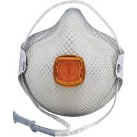 Respirateurs contre les particules de la s&eacute;rie Organic Vapours 2800 Plus Relief, N95, Certifi&eacute; NIOSH, Moyen/grand SPOC Demo