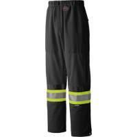 6003BKP Pantalon de s&eacute;curit&eacute; routi&egrave;re, Polyester, Petit, Noir SPOC Demo