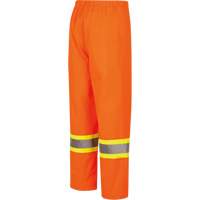 5627W Pantalon &agrave; bavette imperm&eacute;able pour femmes, Polyester/Polyur&eacute;thane, T-petit, Orange haute visibilit&eacute; SPOC Demo