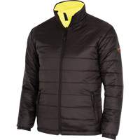 5771 Waterproof Reversible Safety Jacket, Polyester/Polyurethane, High Visibility Lime-Yellow, Small SPOC Demo