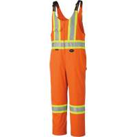6617ZT High-Visibility Safety Overalls with Leg Zippers, Poly-Cotton, 40 (Tall), High Visibility Orange SPOC Demo