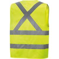 6886 High-Visibility Tricot Safety Vest, High Visibility Lime-Yellow, Small, Polyester SPOC Demo
