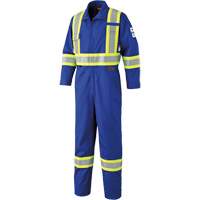 7704T Combinaison anti-arc &eacute;lectrique FR-Tech, Taille 40 (grand taille), Bleu royal, 10 cal/cm² SPOC Demo