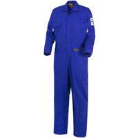 7779T Combinaisons ignifuges r&eacute;sistants aux arcs &eacute;lectriques 88/12 FR-Tech, Taille 40 (grand taille), Bleu royal, 10 cal/cm² SPOC Demo