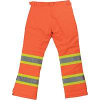 Womens Insulated Flex Safety Pant, Polyester, X-Small, High Visibility Orange SPOC Demo