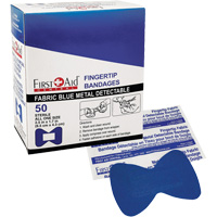 Bandages, Fingertip, Fabric Metal Detectable, Non-Sterile SPOC Demo