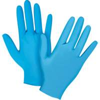Vending Pack Disposable Gloves, Small, Nitrile, 4.5-mil, Powder-Free, Blue, Class 2 SPOC Demo