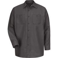 Chemise industrielle de travail &agrave; manches longues, Hommes, Moyen, Charbon SPOC Demo