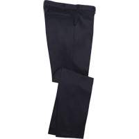 Industrial Work Pants, Cotton, Navy Blue, Size 28, 30 Inseam SPOC Demo