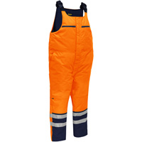 Salopette pour le froid extr&ecirc;me Bisley, Polyester, Petit, Orange haute visibilit&eacute; SPOC Demo