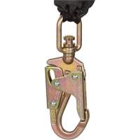 SRL-73302-10LE Cordage de s&eacute;curit&eacute; autor&eacute;tractable, 10', Acier galvanis&eacute;, Pivotant SPOC Demo