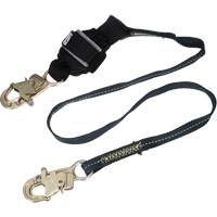 Arc Flash Web Shock-Absorbing Lanyard, 6', Snap Hook Center, Snap Hook Leg Ends, Kevlar&reg; SPOC Demo