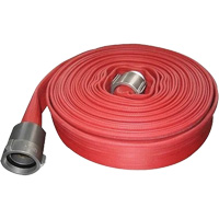 Nitrile Rubber Fire Hose, 50' L, 2-1/2" Dia., 200 SPOC Demo