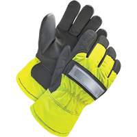High-Visbility Fitter's Glove, Large, Grain Goatskin Palm, Thinsulate Inner Lining SPOC Demo
