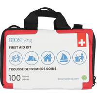 100-Piece Home & Travel First Aid Kit, Nylon Bag SPOC Demo