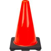 C&ocirc;ne de signalisation de premi&egrave;re qualit&eacute;, 12", Orange SPOC Demo