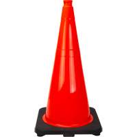 C&ocirc;ne de signalisation de premi&egrave;re qualit&eacute;, 28", Orange SPOC Demo