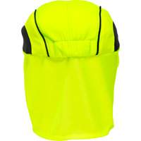 Chapeaux de refroidissement avec voiles pour le cou, Lime haute visibilit&eacute; SPOC Demo