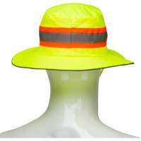 Chapeau de p&ecirc;cheur &agrave; refroidissement par &eacute;vaporation, Lime haute visibilit&eacute; SPOC Demo