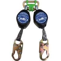 Self Retracting Lanyard with Composite Housing, 7', Web, Swivel SPOC Demo