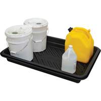 Plateau pour les d&eacute;versements, 24" lo x 36" la x 4,5" h, Cap. de d&eacute;versement 18 gal. US SPOC Demo
